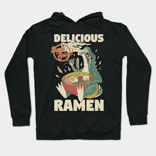 ramen dinosaur ramen Hoodie